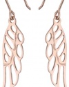 Sterling Silver Angel Wing Drop Earrings