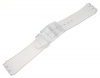 17mm Semi-Transparency Resin Replacement Watch Band for Standard Gents Swatch Watch