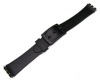 12mm Black Resin Replacement Watch Band for Standard ladies Swatch Watch