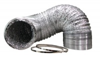 Ideal-Air Silver/Silver Ducting 8in x 25ft Ideal-Air Silver/Silver Ducting 8in x 25ft