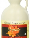 Highland Sugarworks Jug 100% Amber Maple Syrup, Pure Organic Dark, 32 Ounce