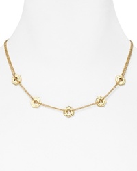 Fashion hardware from the ultimate it-brand. This plated metal necklace from MARC BY MARC JACOBS' is fixing to be our new favorite, with delicate bolt-shaped stations. Fashion hardware from the ultimate it-brand. This plated metal necklace from MARC BY MARC JACOBS' is fixing to be our new favorite, with delicate bolt-shaped stations.
