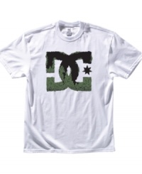 When you're looking for relaxation, grab this DC Shoes graphic t-shirt for guaranteed cool, laid-back style. When you're looking for relaxation, grab this DC Shoes graphic t-shirt for guaranteed cool, laid-back style.