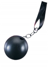Rubies Ball And Chain, One Size