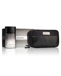 Zegna Forte is the essence of Italian seduction, communicating charisma, power and magnetism.This set includes a 3.4 oz. Eau de Toilette and toiletry bag, presented in a signature gift box.