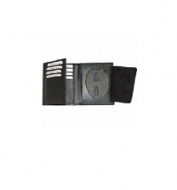 Leather Wallet Badge Holder Sheriff Officer ID Police Shield Security Black Case Leather Wallet Badge Holder Sheriff Officer ID Police Shield Security Black Case