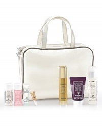 Supremÿa Vanity Prestige set includes: Supremÿa, 1.7 oz.; All Day All Year, 1.7 oz. and Black Rose Cream Mask, 2 oz. As an added bonus, set also includes: Sisleÿa Global Firming Serum sample; Hydra-Global sample; Lyslait, 1 oz. and Floral Toning Lotion, 1 oz. All inside a Sisley bag. Made in France. Supremÿa Vanity Prestige set includes: Supremÿa, 1.7 oz.; All Day All Year, 1.7 oz. and Black Rose Cream Mask, 2 oz. As an added bonus, set also includes: Sisleÿa Global Firming Serum sample; Hydra-Global sample; Lyslait, 1 oz. and Floral Toning Lotion, 1 oz. All inside a Sisley bag. Made in France.