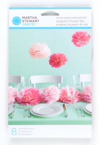 Martha Stewart Crafts Pom Poms, Pink, Medium Martha Stewart Crafts Pom Poms, Pink, Medium