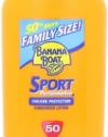 Banana Boat Sport SPF 50 Family Size Sunscreen Lotion, 12-Fluid Ounce
