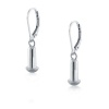 Bling Jewelry Sterling Silver Drop Leverback Earrings Pandora Compatible