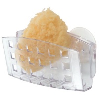 InterDesign Sink Works Sponge Holder, Clear