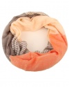 Solid Color and Striped Infinity Circle Scarf