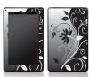 Gray Black Swirl Design Kindle Fire Skin Sticker Cover Art Decal, Latest Generation (Matte Finish)