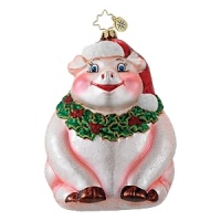 Christopher Radko Hamming it Up Ornament Christopher Radko Hamming it Up Ornament