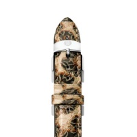 MICHELE 18Mm Brown Cheetah Fashion Patent Strap MICHELE 18Mm Brown Cheetah Fashion Patent Strap