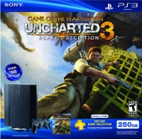 PS3 250 GB Uncharted 3 and PS Plus Bundle PS3 250 GB Uncharted 3 and PS Plus Bundle