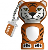 EMTEC M329 Animal Series Jungle 8 GB USB 2.0 Flash Drive (Tiger) EMTEC M329 Animal Series Jungle 8 GB USB 2.0 Flash Drive (Tiger)