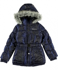 Hawke & Co. Girls Tabiona Long Insulated Parka (Sizes 7 - 16) - midnight, 16 Hawke & Co. Girls Tabiona Long Insulated Parka (Sizes 7 - 16) - midnight, 16