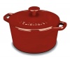 Cuisinart CI630-20CR Chef's Classic Enameled Cast Iron 3-Quart Round Covered Casserole, Cardinal Red