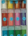 Martha Stewart Crafts Iridescent Glitter, 12-Pack