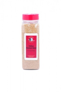 TASTE Specialty Foods Mustard Seeds, Yellow, 24-Ounce Plastic Container TASTE Specialty Foods Mustard Seeds, Yellow, 24-Ounce Plastic Container