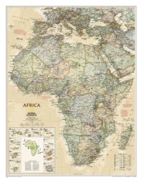 Africa Executive Wall Map (laminated)