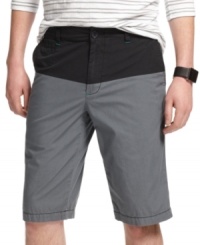 When the heat hits the street, these casual shorts from Bar III will be your instant go-to look. When the heat hits the street, these casual shorts from Bar III will be your instant go-to look.