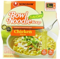 Nongshim Savory Chicken Noodle Bowl, 3.03 Ounce (Pack of 12) Nongshim Savory Chicken Noodle Bowl, 3.03 Ounce (Pack of 12)