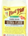 Bob's Red Mill Organic Quinoa Flour, 22-Ounce Packages (Pack of 4)
