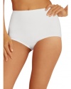 Hanes Shapers Everyday All-Over Smoothing Cotton Brief 2 Pack White