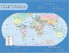Teacher Created Resources World Map Chart, Multi Color (7658)
