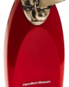 Hamilton Beach Ensemble Tall Can Opener, Red