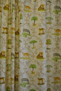 Sherry Kline Jungle Safari Shower Curtain Sherry Kline Jungle Safari Shower Curtain
