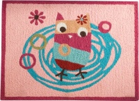 Zutano Owls Rug, Pink Zutano Owls Rug, Pink