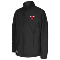 Chicago Bulls Adidas Softshell Jacket - Black Chicago Bulls Adidas Softshell Jacket - Black