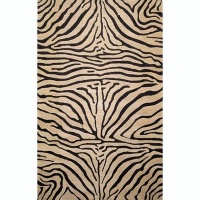 Seville Zebra Neutral Rug Rug Size: 8' x 10' Seville Zebra Neutral Rug Rug Size: 8' x 10'