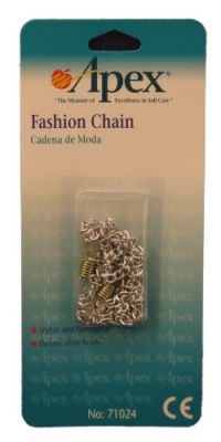 Silver Eyeglass Holder Fashion Chain By Apex Medical Silver Eyeglass Holder Fashion Chain By Apex Medical