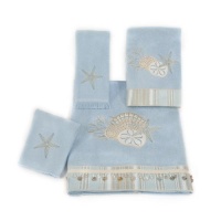 Avanti By the Sea Bath Towel, Blue Fog Avanti By the Sea Bath Towel, Blue Fog