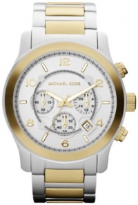 Michael Kors Runway Two Tone Chronograph Men's Watch - MK8283