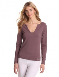 Calvin Klein Women's Long Sleeve Pajama Top Calvin Klein Women's Long Sleeve Pajama Top