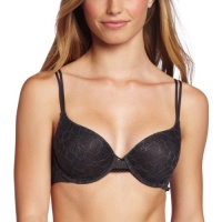 Calvin Klein Women's Lace Demi Bra, Evening Storm, 34A Calvin Klein Women's Lace Demi Bra, Evening Storm, 34A