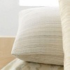 Calvin Klein Home Neutral Double Weave Standard Sham - Eggshell