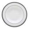 Lenox Federal Platinum Pasta Bowl/Rim Soup, Black