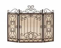 Wrough Iron Fire Place Screen Wrough Iron Fire Place Screen