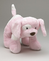 Gund Spunky medium pink. Spunky stuffed pink puppy is 10 tall. Gund Spunky medium pink. Spunky stuffed pink puppy is 10 tall.