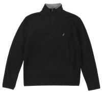 Nautica Men's Solid Quarter Zip Nautex Fleece Pullover Jacket Nautica Men's Solid Quarter Zip Nautex Fleece Pullover Jacket
