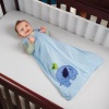 HALO SleepSack Wearable Blanket for Babies - Cotton BLUE SMALL