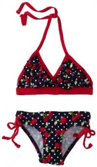 Pink Platinum Baby-Girls Infant Cherry Print 2 Piece Swimsuit, Navy, 18 Months Pink Platinum Baby-Girls Infant Cherry Print 2 Piece Swimsuit, Navy, 18 Months