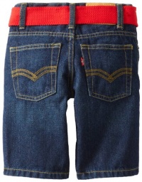 Levi's Boys 2-7 Belted 5 Pocket Denim Short Levi's Boys 2-7 Belted 5 Pocket Denim Short
