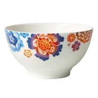 Bright, cheerful blooms decorate this premium bone-china rice bowl from Villeroy & Boch. Mix it and match it with other pieces in the collection for endless creative combinations. Bright, cheerful blooms decorate this premium bone-china rice bowl from Villeroy & Boch. Mix it and match it with other pieces in the collection for endless creative combinations.